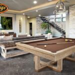 Plank and Hide Pool Table: Elevate Your Recreation Space