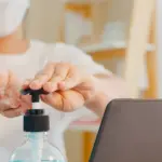 Hand Sanitizer Stand Dispenser For Sale | Durable, Portable & Easy to Use