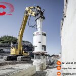 Vielseitige Raupenbagger für schwieriges Gelände und schwere Arbeitslasten