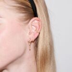 Cartilage Hoop Earrings Gold – Opulent, Everyday Glam by Léa Jewels